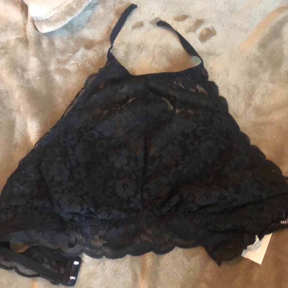high neck bralette